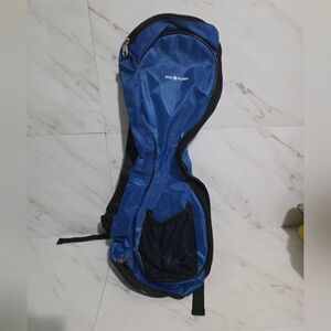 ECO-FUSED Waterproof Drifting Board Backpack with Mesh Pocket - for 7" Wheels